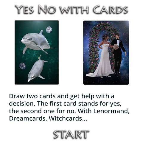 Yes No with Cards Title